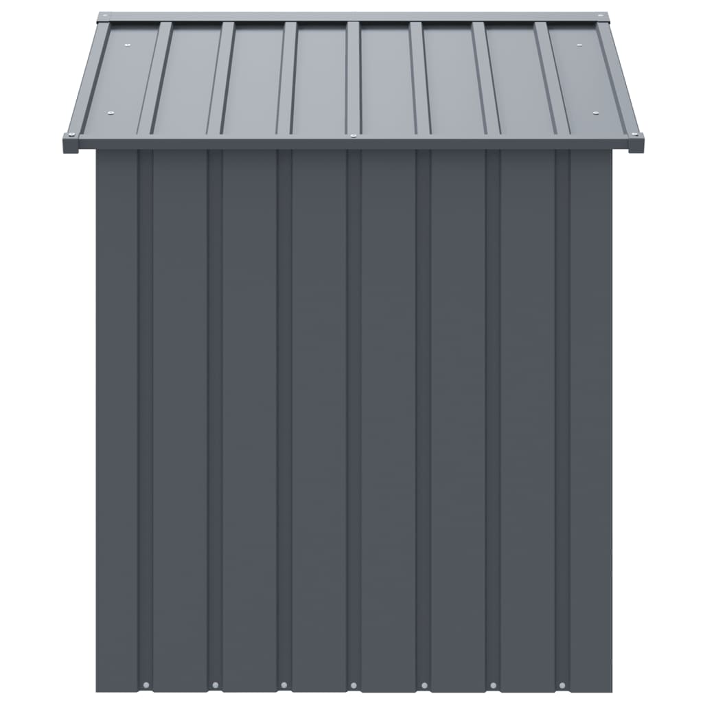 Dog House With Roof 117X103X123 Cm Galvanised Steel