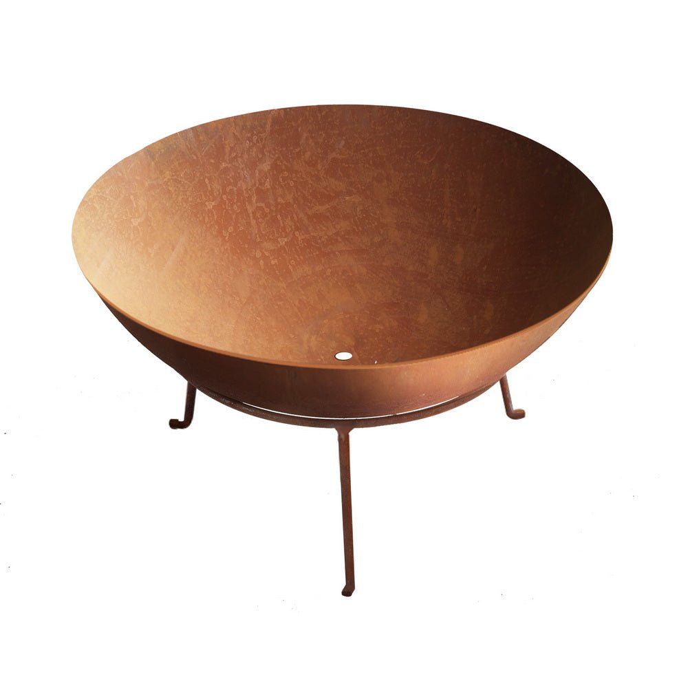 Fire Pit | Steel Fire Bowl on Stand | Grillz Brand | 70cm