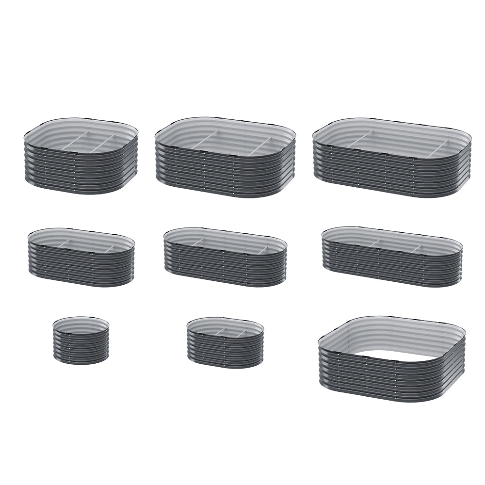 Garden Bed 9 In 1 Modular Planter Box Raised Container Greenfingers 45cm Height