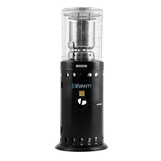 Gas Patio Heater | Industrial Style 131cm High 10kW Heater | Devanti Brand