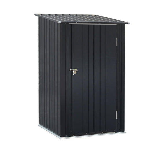 Small Garden Shed | Outdoor Storage Shed | Hinged Door | 0.99mx1.04m | Giantz | Grey
