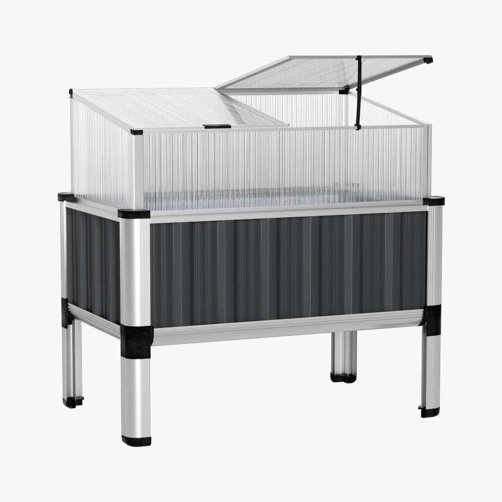 Garden Bed | Cold Frame Cloche | Steel and Aluminium | 80x49x74cm