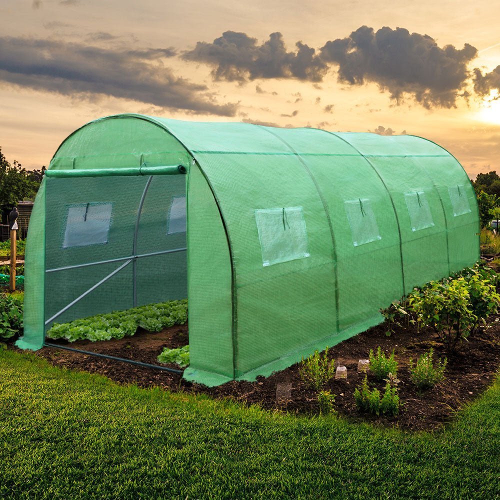 Greenhouse Shade House Walk-In 4m x 3m x 2m Domed Roof Polytunnel