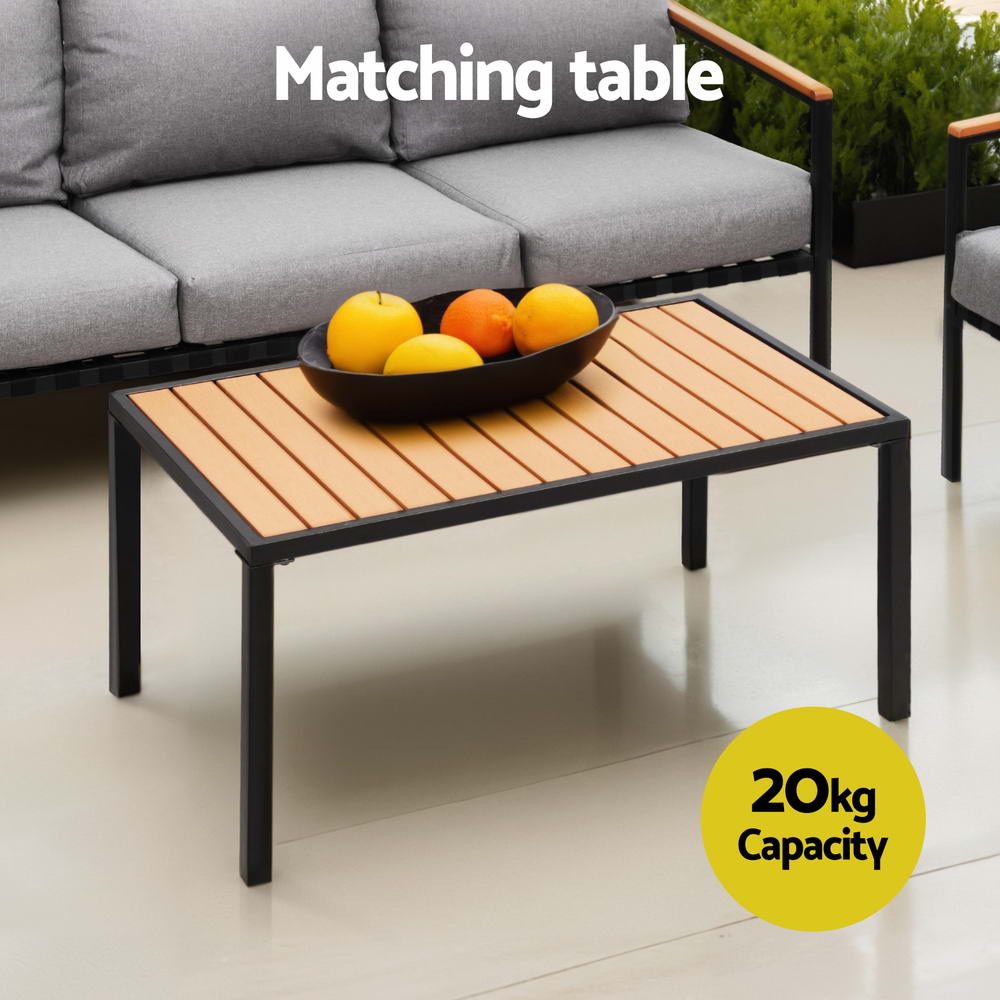 Outdoor Sofa Set | 5 Seats | Sofa Chairs and Table | Modern Design