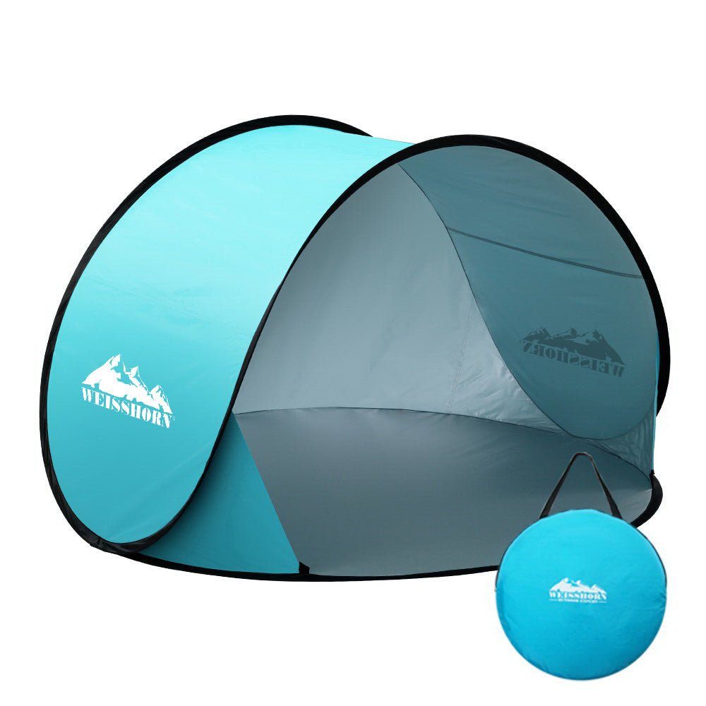 Pop up beach outlet sun shelter