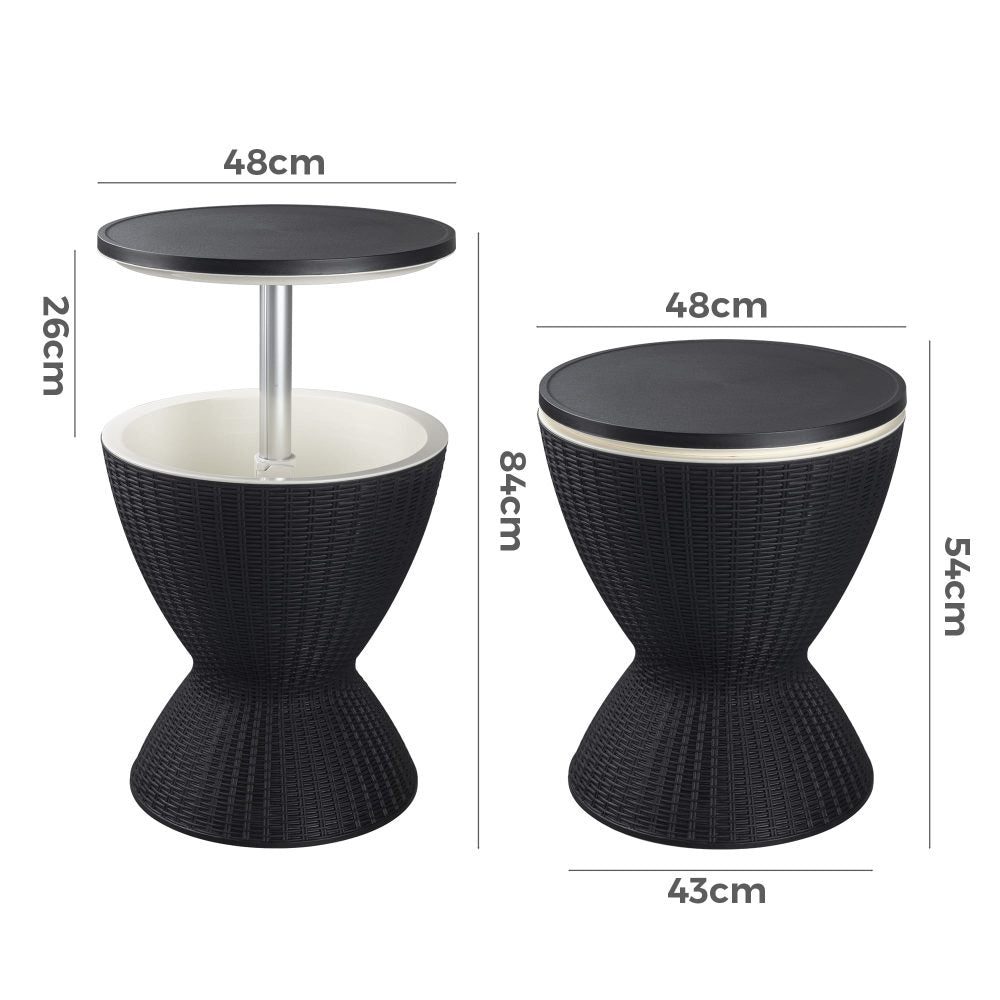 Cool Box Bar Table Ice Outdoor Furniture BBQ