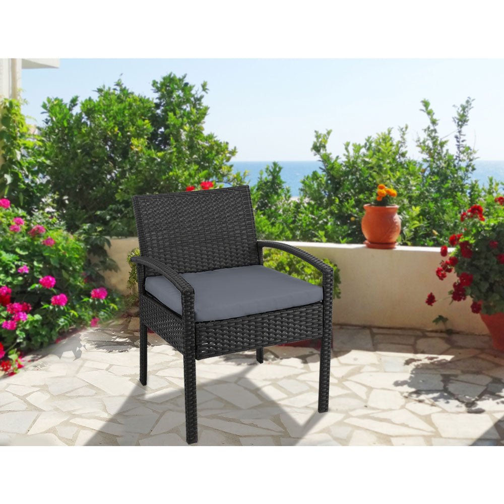 Outdoor Dining Chair Patio Furniture Rattan Chair Cushion Felix