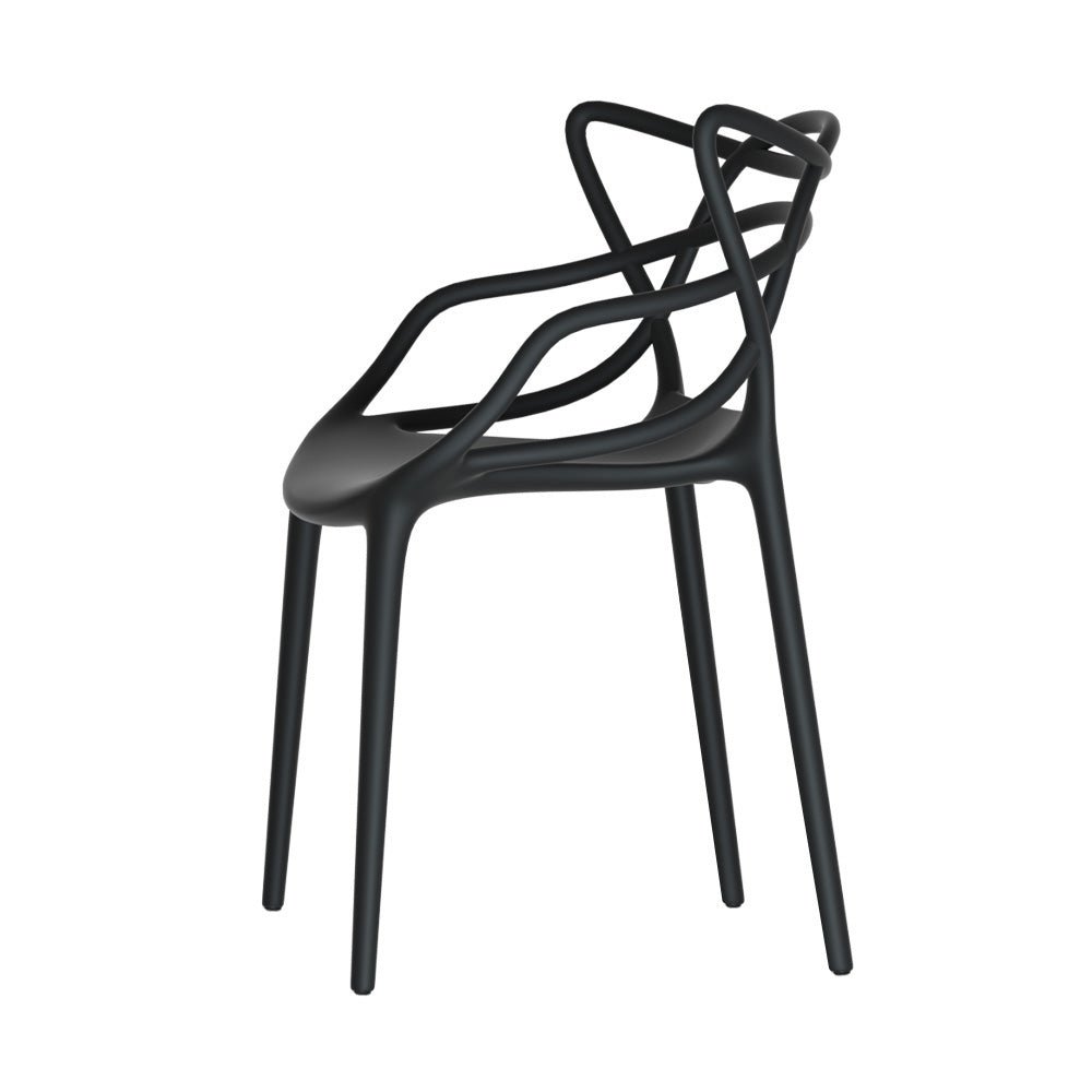 Outdoor Dining Chairs 4PC Gardeon Portable Stackable Outdoor Chair Patio Furniture