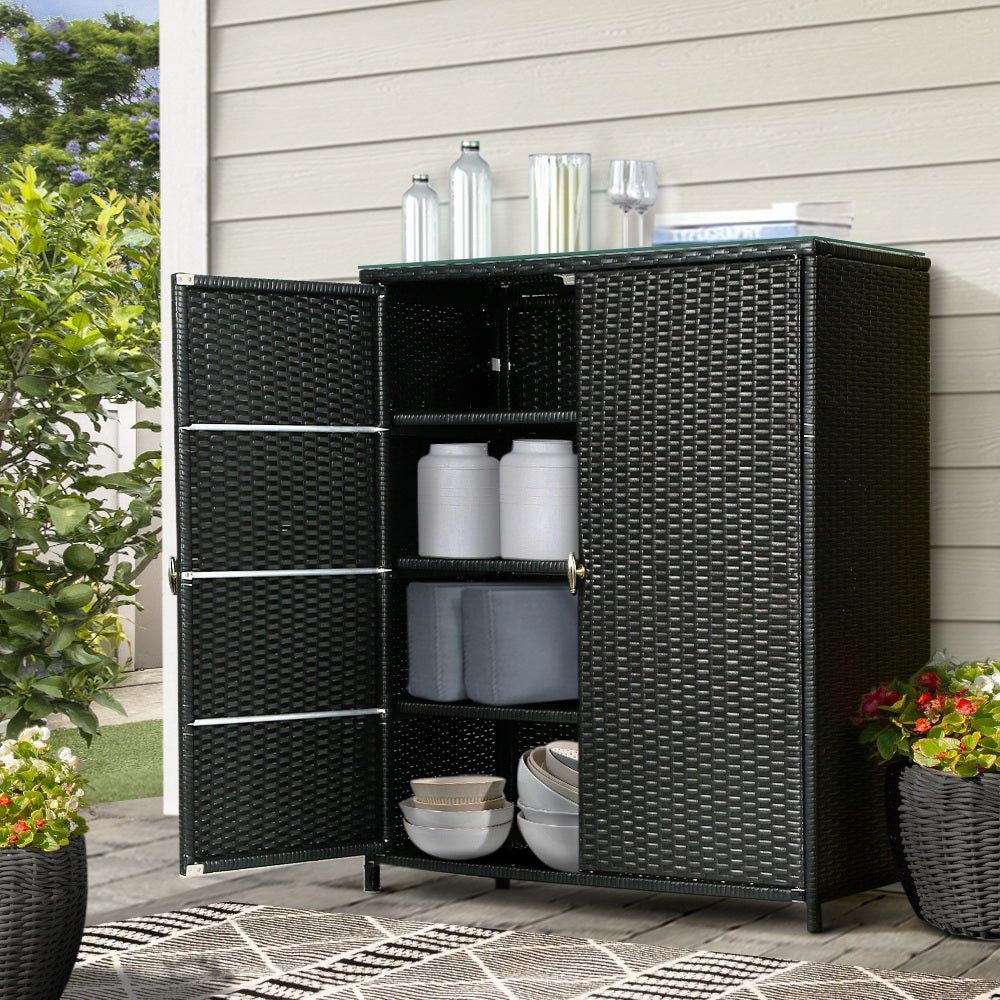 Outdoor Storage Cabinet Buffet Bar