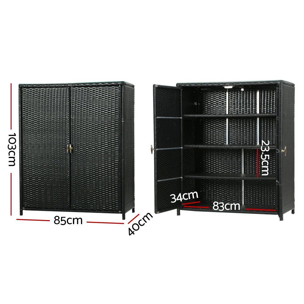 Outdoor Storage Cabinet Buffet Bar