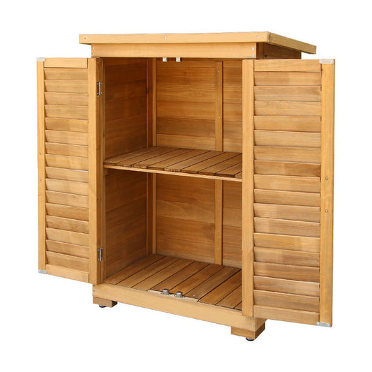 Outdoor Storage Cabinet Wooden Garden Storage