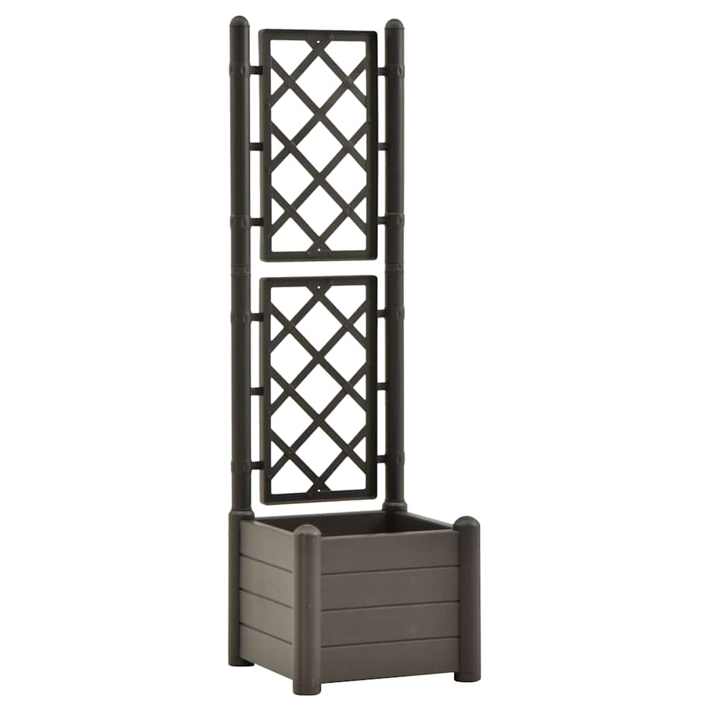 Garden Planter With Trellis Pp