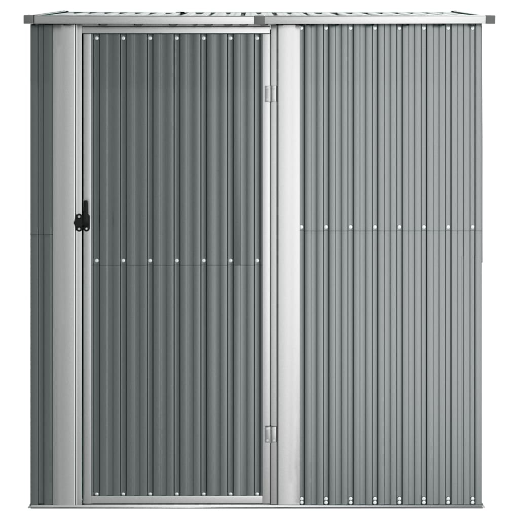 Garden Shed 180.5X97X209.5 Cm Galvanised Steel