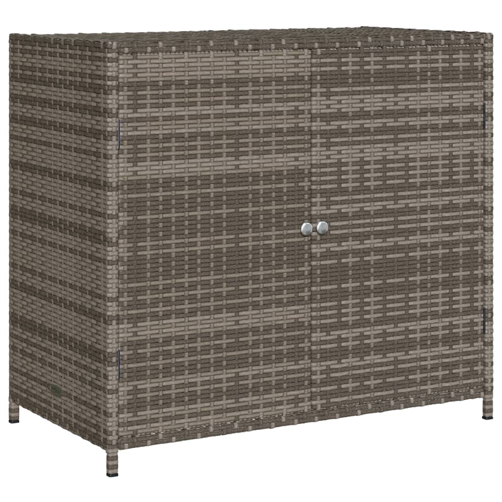 Garden Storage Cabinet 83X45X76 Cm Poly Rattan