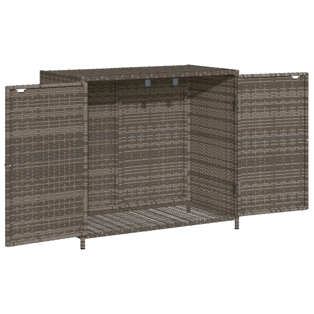 Garden Storage Cabinet 83X45X76 Cm Poly Rattan