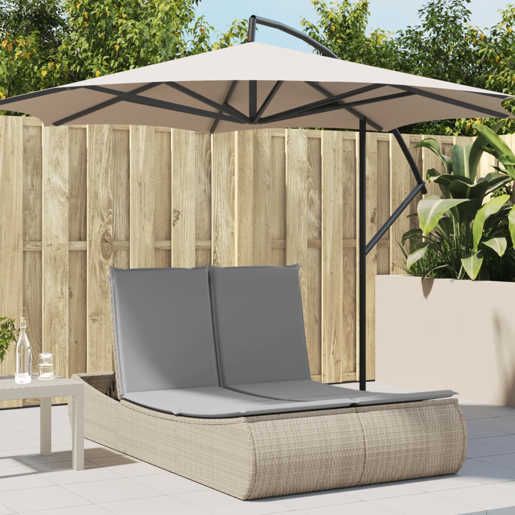 Double Outdoor Daybed | Stylish Curved Design | With Cushions | Choice of Colour