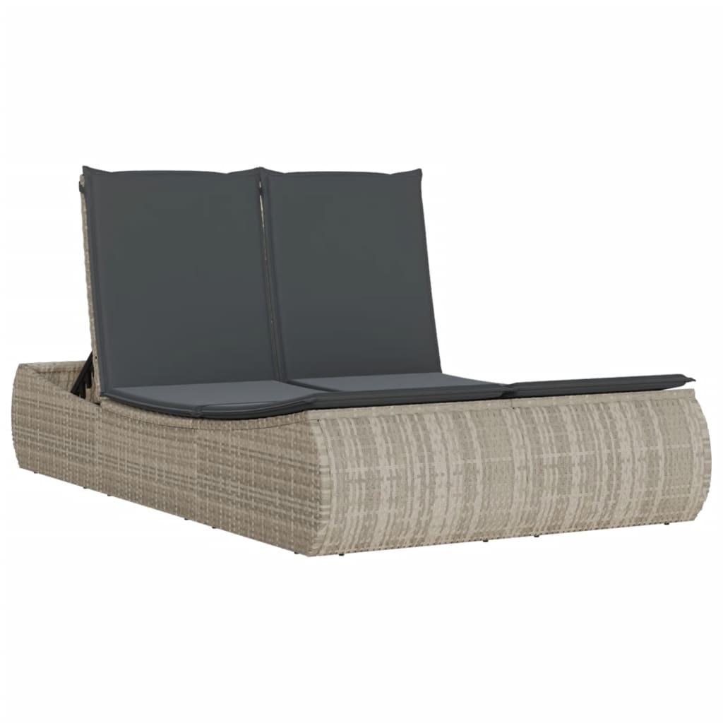 Double Outdoor Daybed | Stylish Curved Design | With Cushions | Choice of Colour