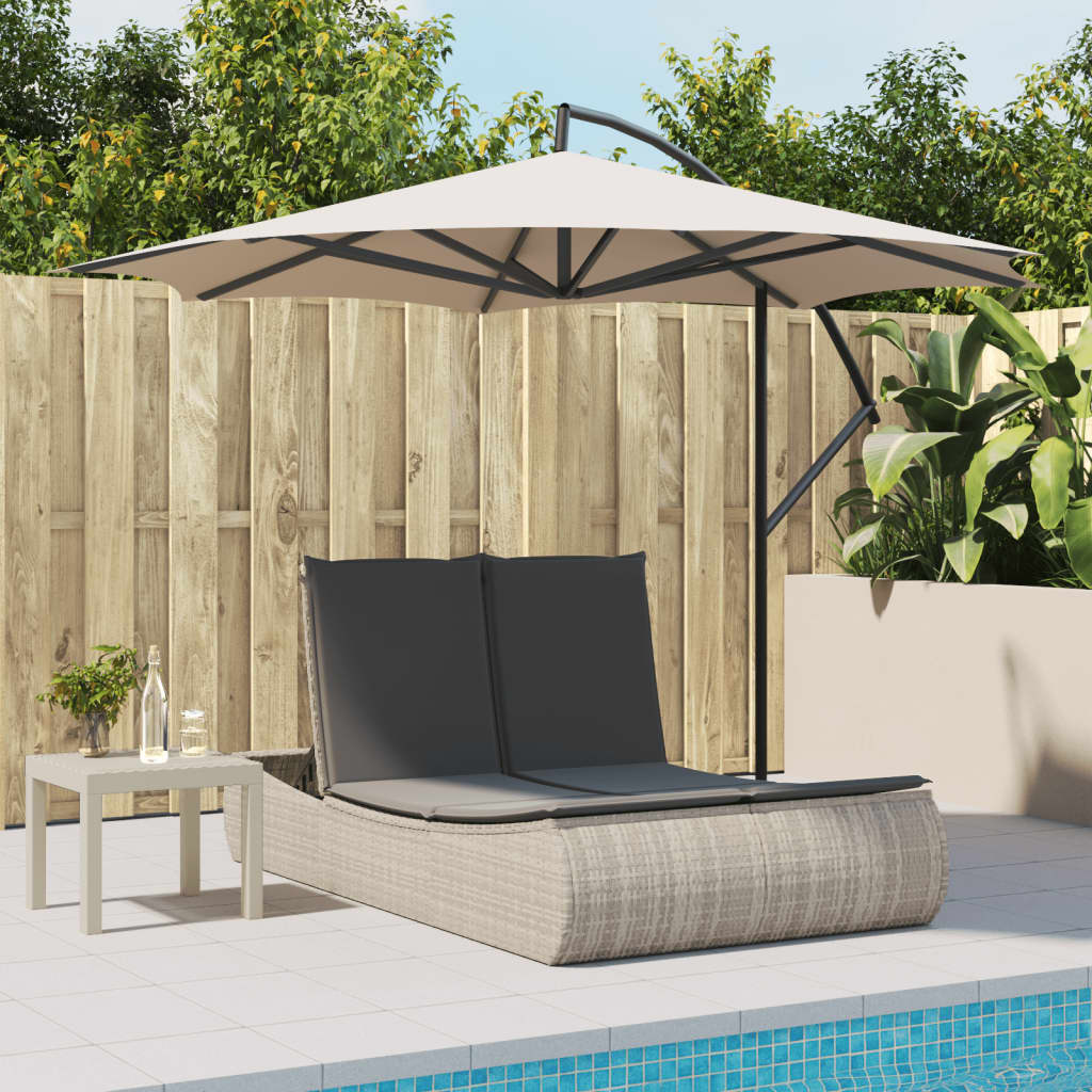 Double Outdoor Daybed | Stylish Curved Design | With Cushions | Choice of Colour