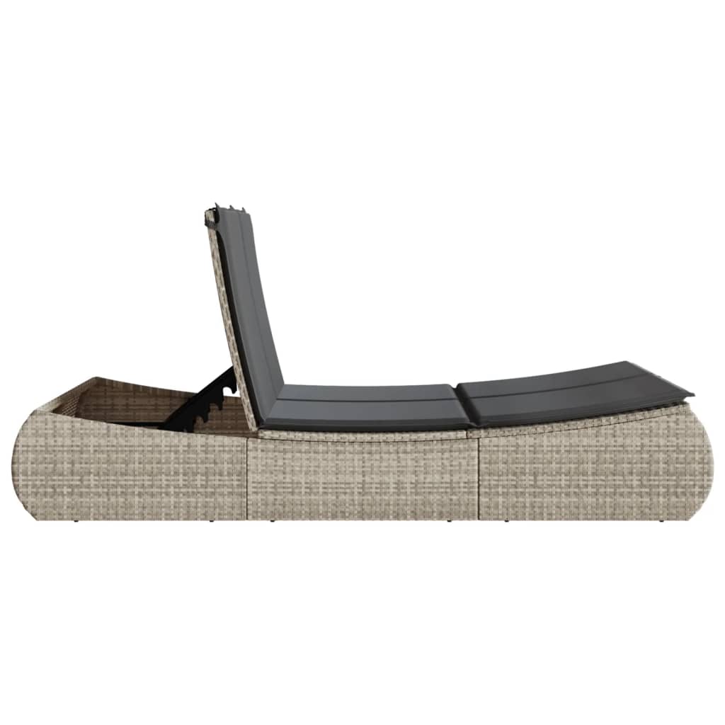 Double Outdoor Daybed | Stylish Curved Design | With Cushions | Choice of Colour