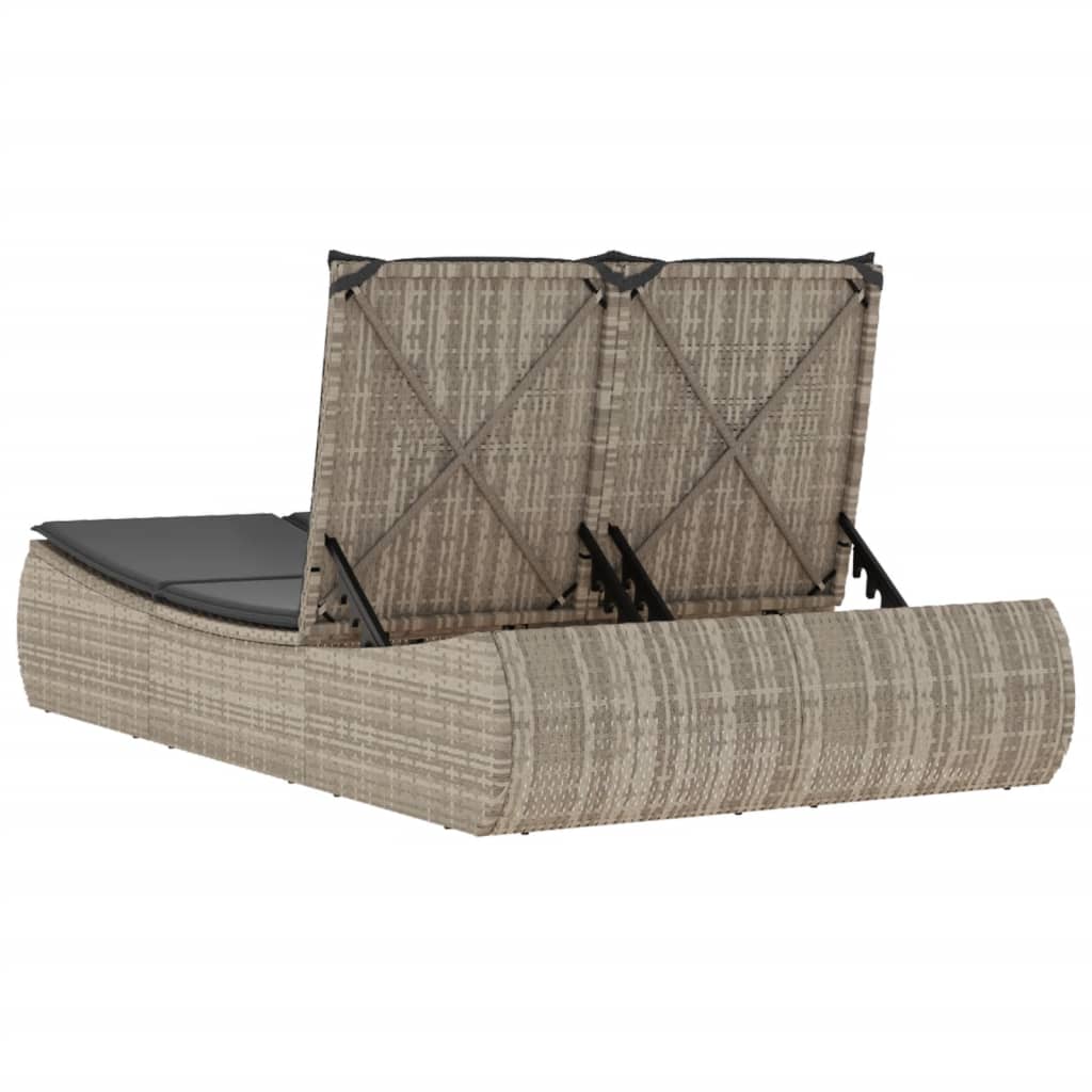 Double Outdoor Daybed | Stylish Curved Design | With Cushions | Choice of Colour