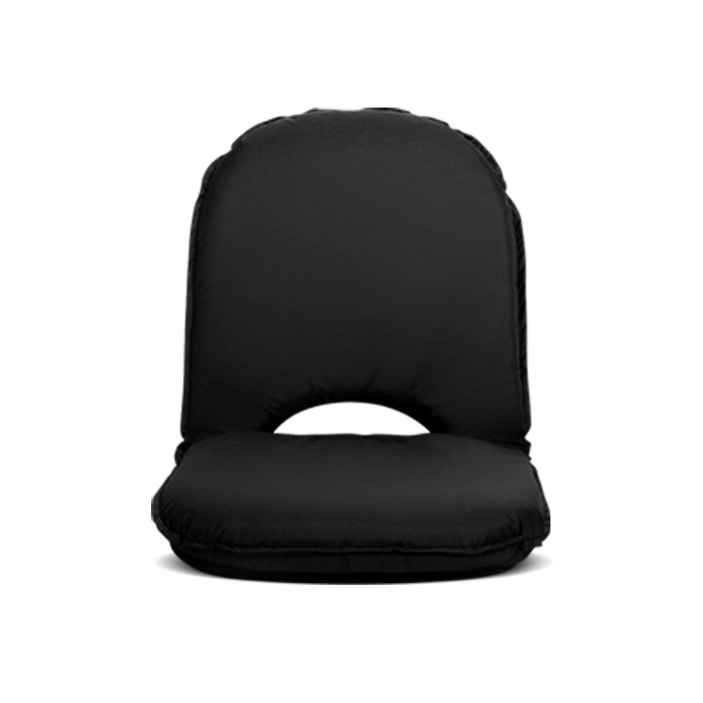 Beach Chair Lightweight Ultra Portable Padded - Black
