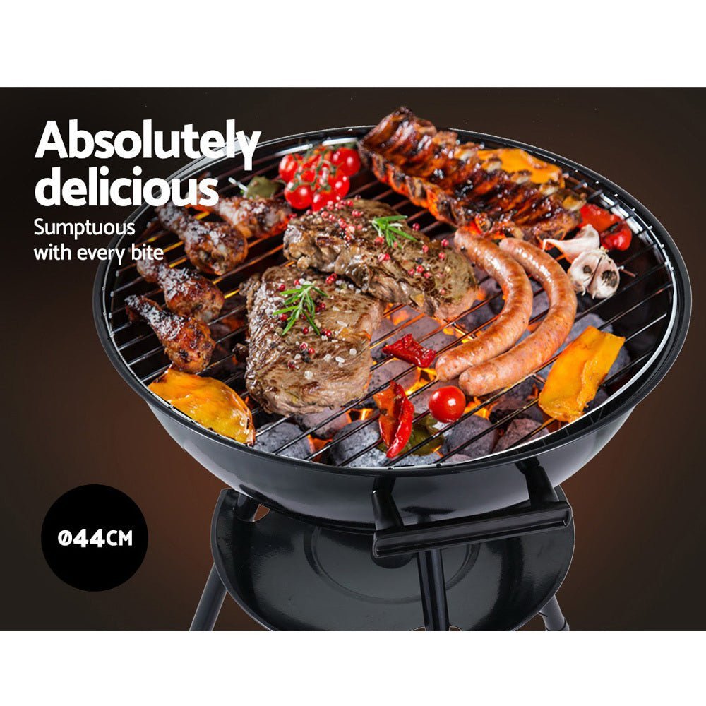 Charcoal BBQ | Portable Dome BBQ on Stand | Grillz Brand