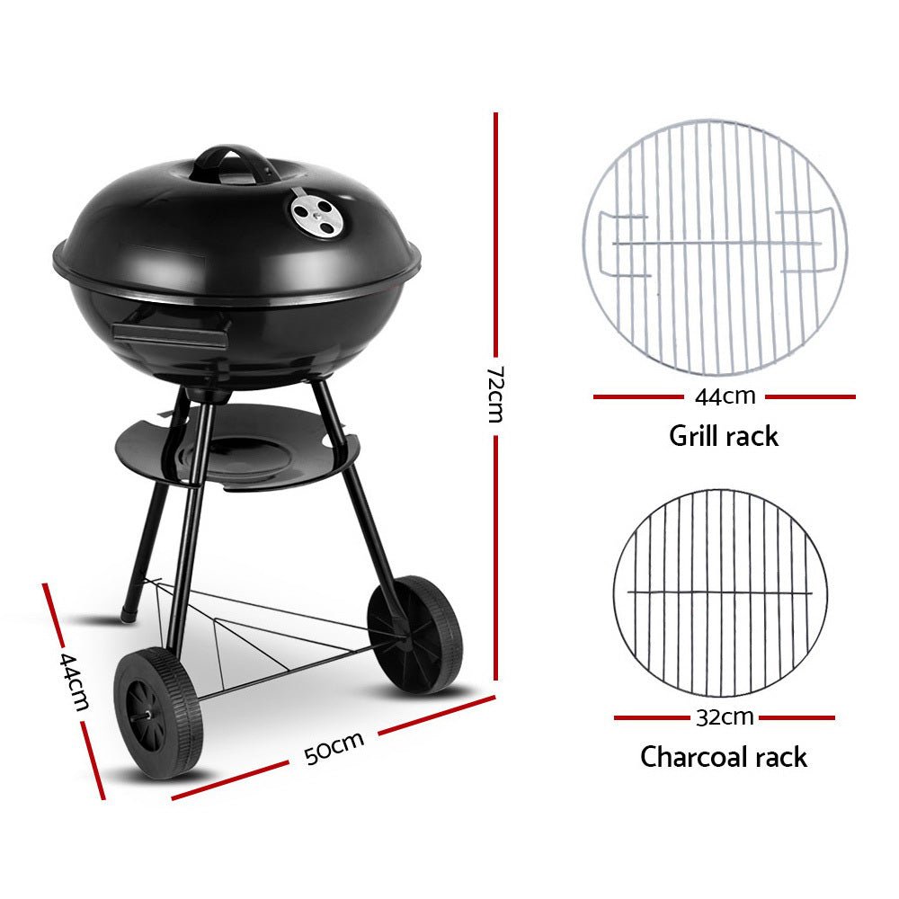 Charcoal BBQ | Portable Dome BBQ on Stand | Grillz Brand