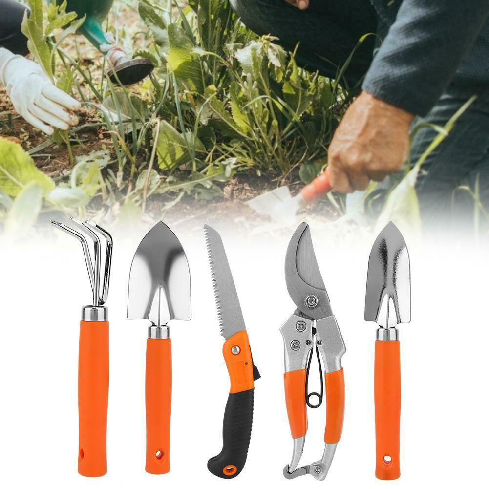 Garden Tools Set 11 Pcs Gardening Shovel Trowel Rake Saw Gardening Set