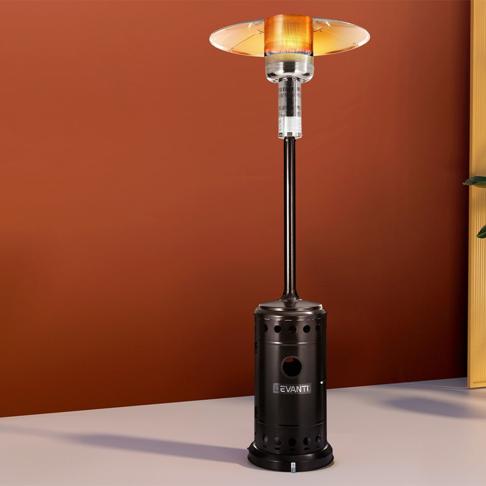 Gas Patio Heater | Slimline 225cm High 13.5kW Heater | Devanti Brand