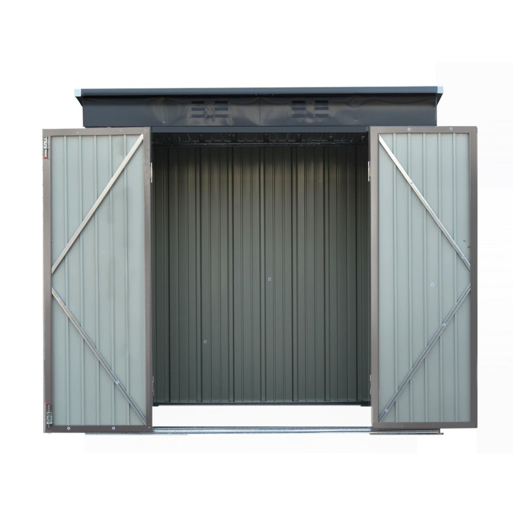 Giantz Garden Shed 1.95x1.31M Outdoor Storage Steel Double Door Conch Outdoors