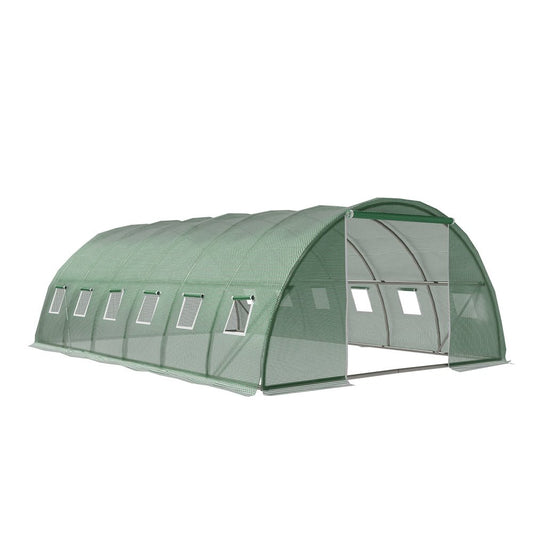 Greenhouse Shade House Walk-In 6m x 4m x 2m Domed Roof Polytunnel