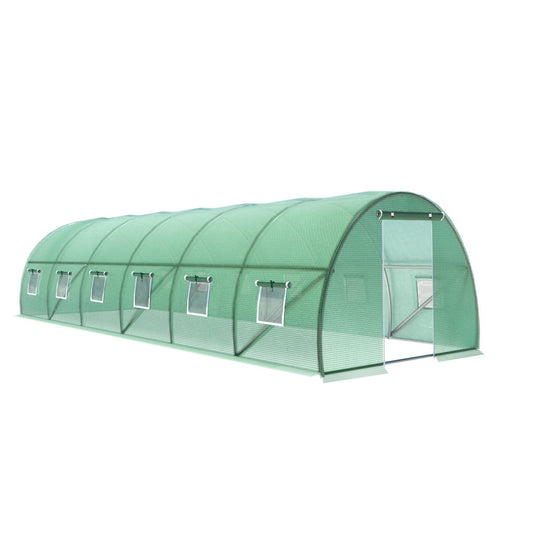 Greenhouse Shade House Walk-In 9m x 3m x 2m Domed Roof Polytunnel