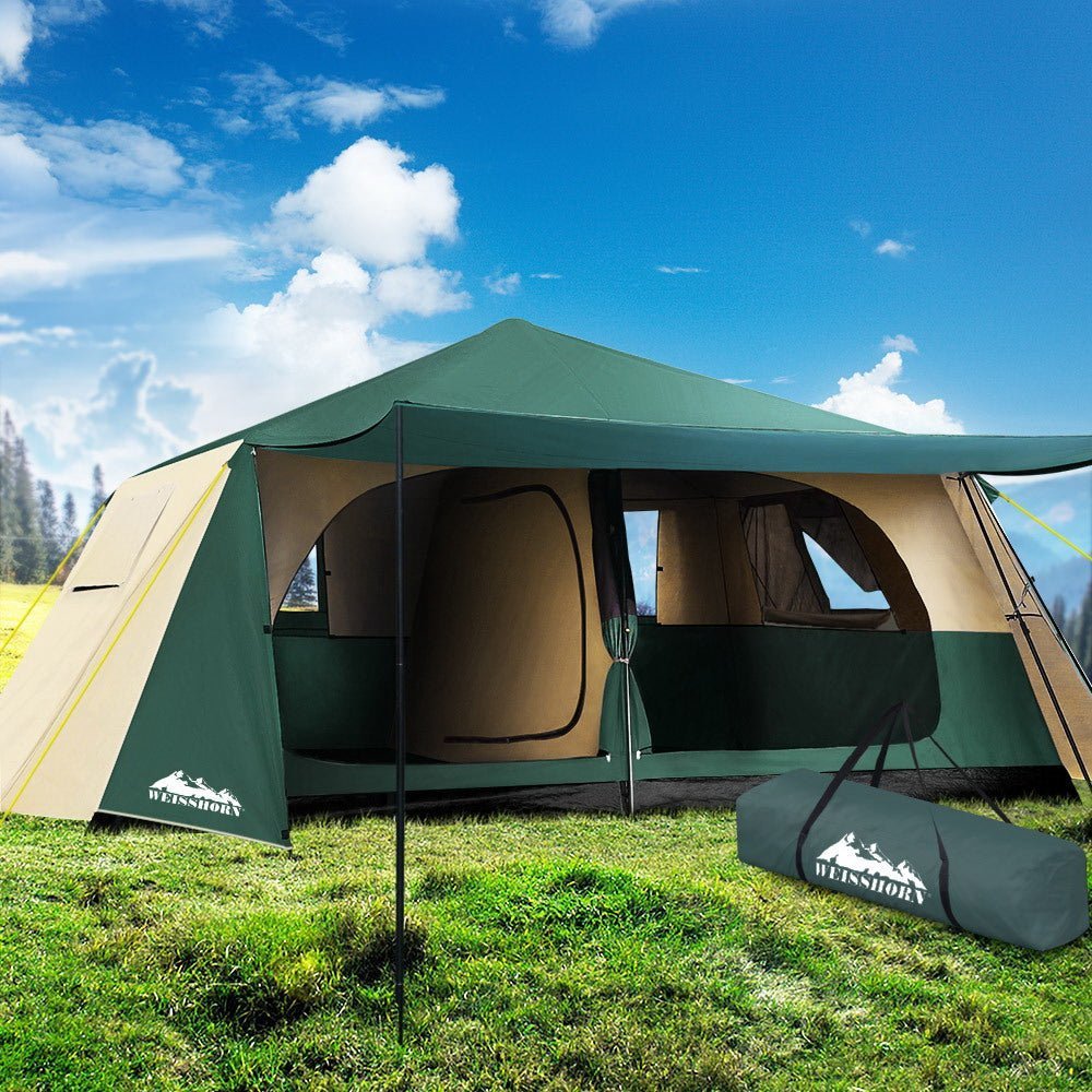 Large Camping Tent Weisshorn Instant Up 8 Person Family Dome Pop up Conch Outdoors