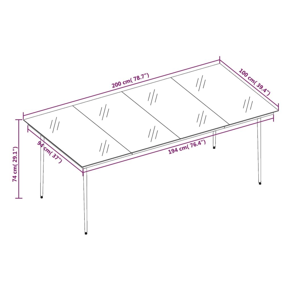 Outdoor Dining Set | 8 Seat | Modern Rope Design | Nautilus Range
