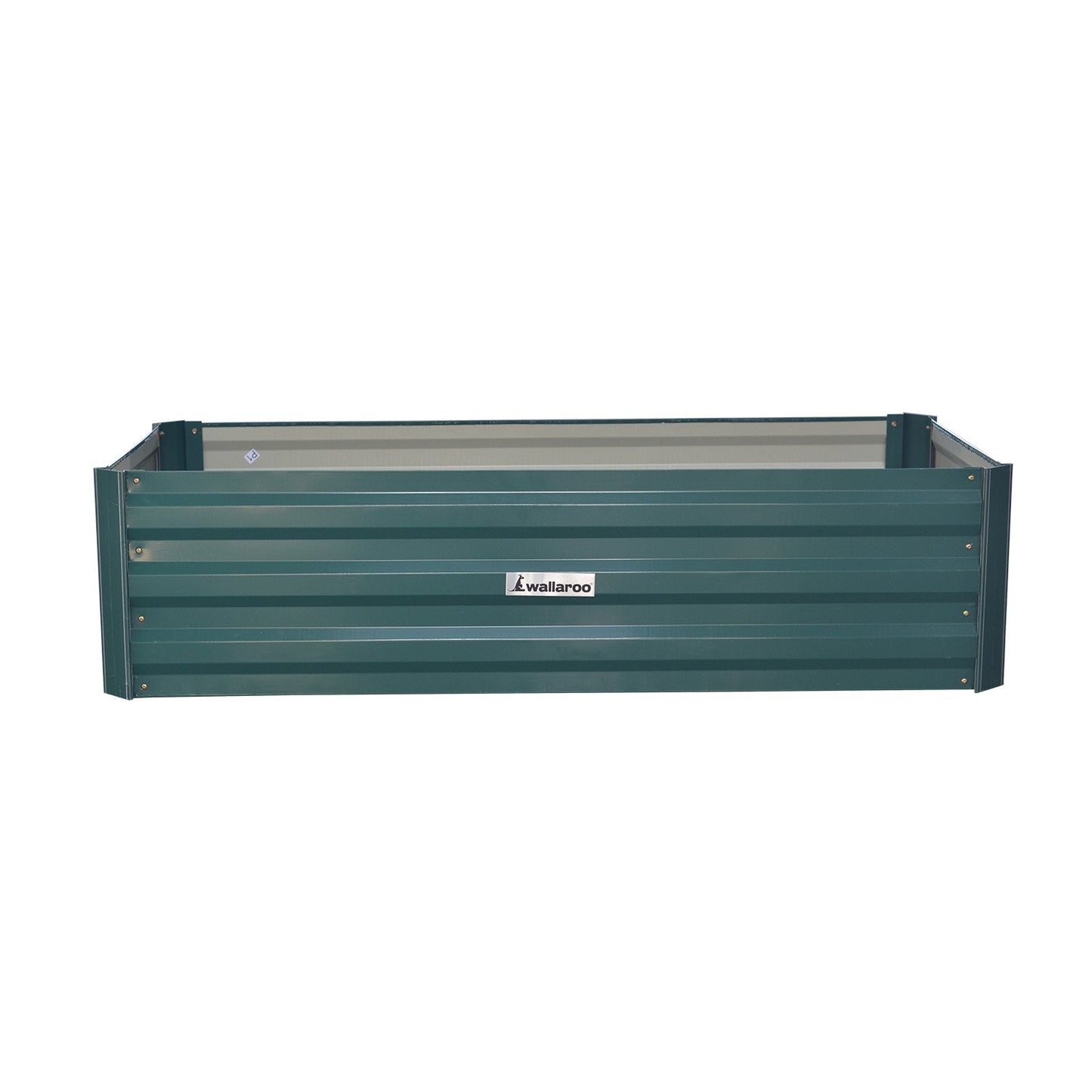 Garden Bed | Wallaroo | 120 x 60 x 30cm | Galvanized Steel - Green