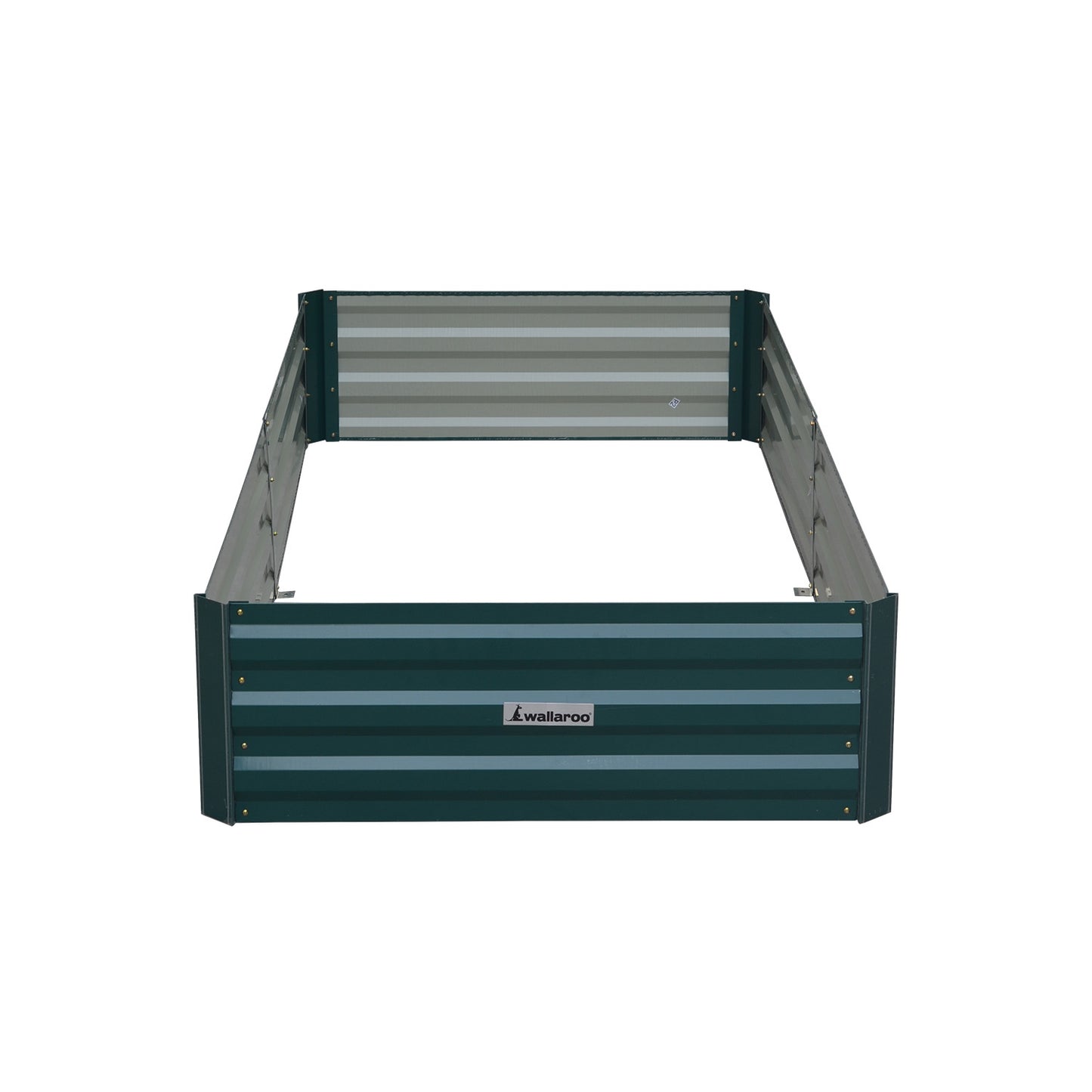 Garden Bed | Wallaroo | 210 x 90 x 30cm | Galvanized Steel - Green