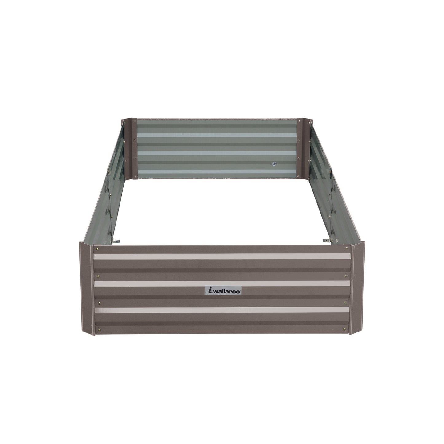 Garden Bed | Wallaroo | 210 x 90 x 30cm | Galvanized Steel - Grey