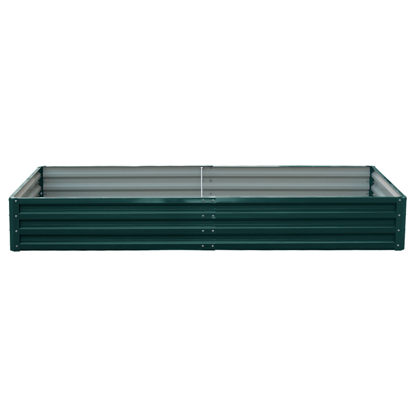 Garden Bed | Wallaroo | 240 x 120 x 30cm | Galvanized Steel - Green