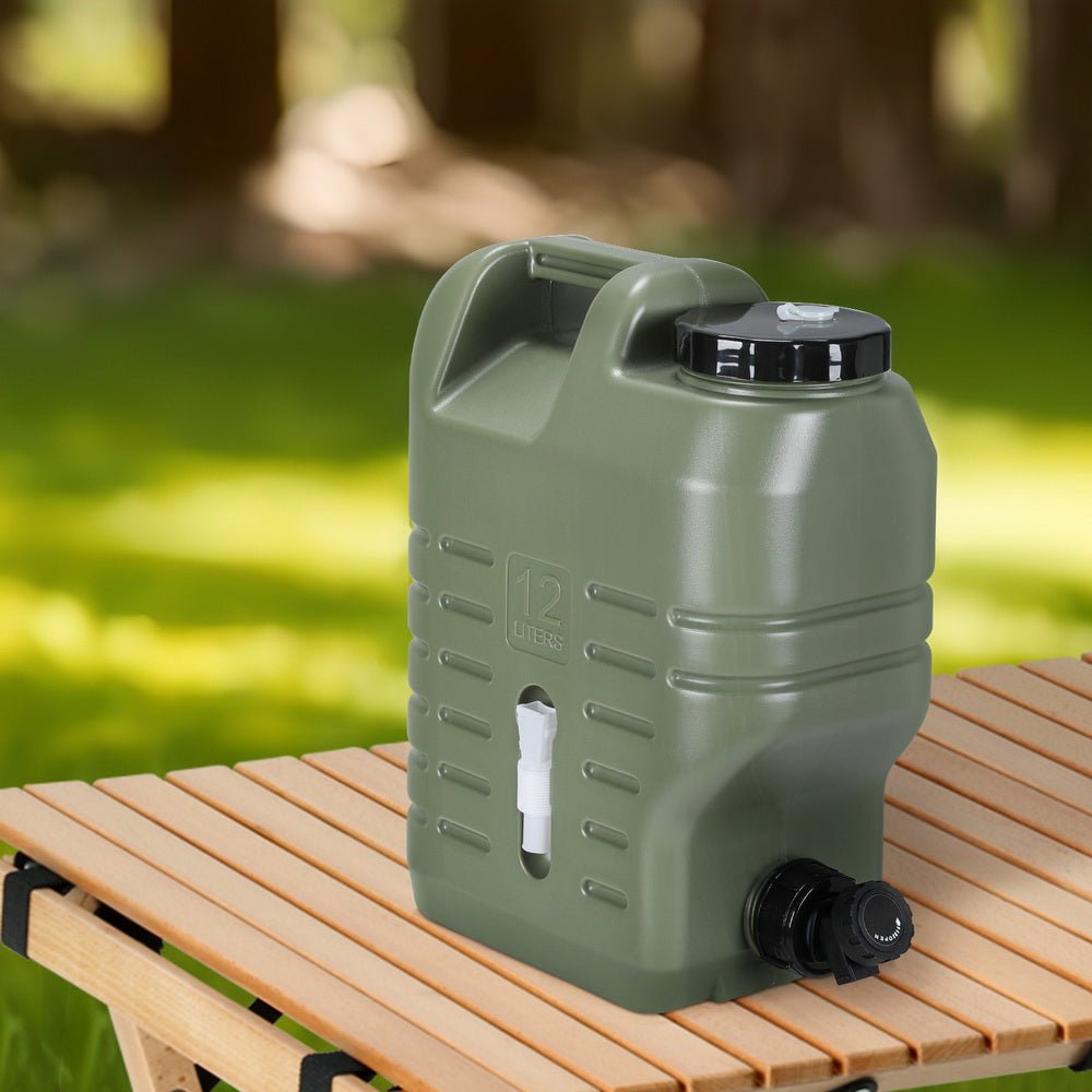 Water Container Camping Jerry Can Weisshorn 12L Outdoor Storage Tank