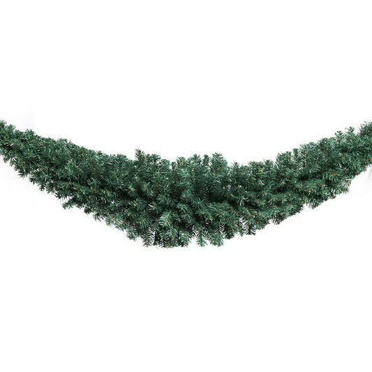 Christmas Garland | Shaped with Realistic Foliage and LED Lights | Jingle Jollys | 2.1m