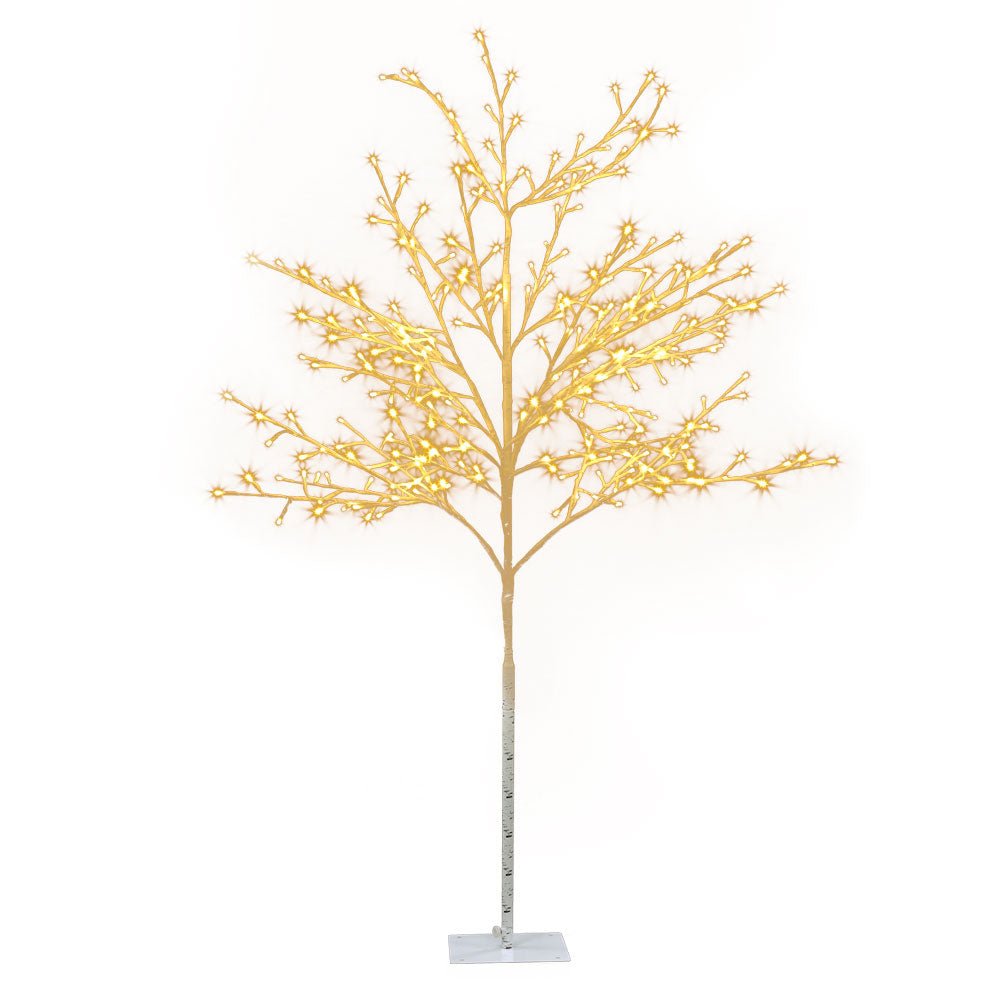 Winter Tree Light Decoration | 304 LED | Jingle Jollys | Warm White | 1.5m | Mains Powered