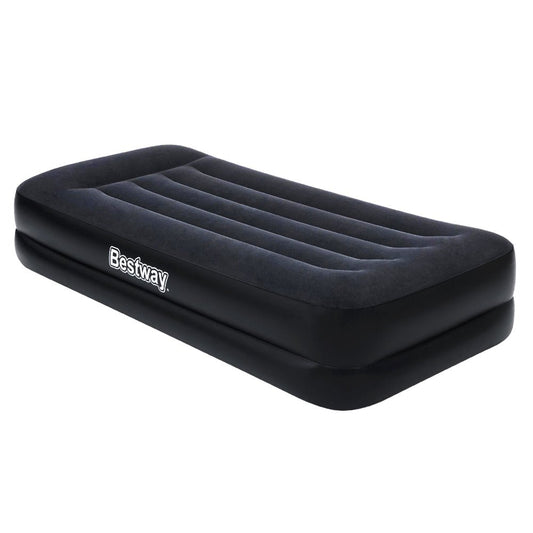 Air Mattress Single Inflatable Air Bed Airbed Black