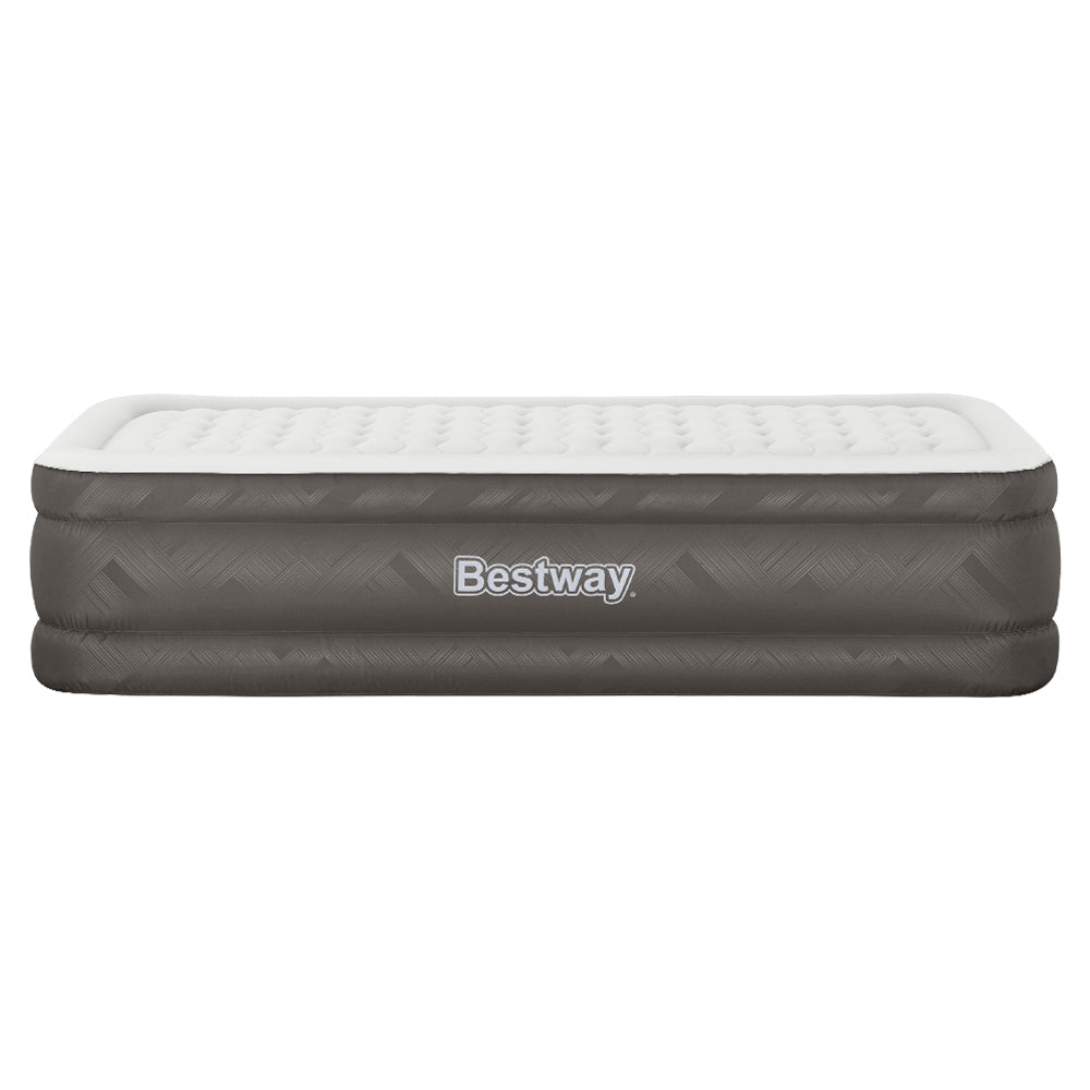 Air Mattress Single Inflatable Air Bed Airbed Grey