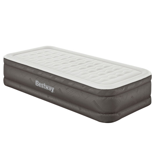 Air Mattress Single Inflatable Air Bed Airbed Grey
