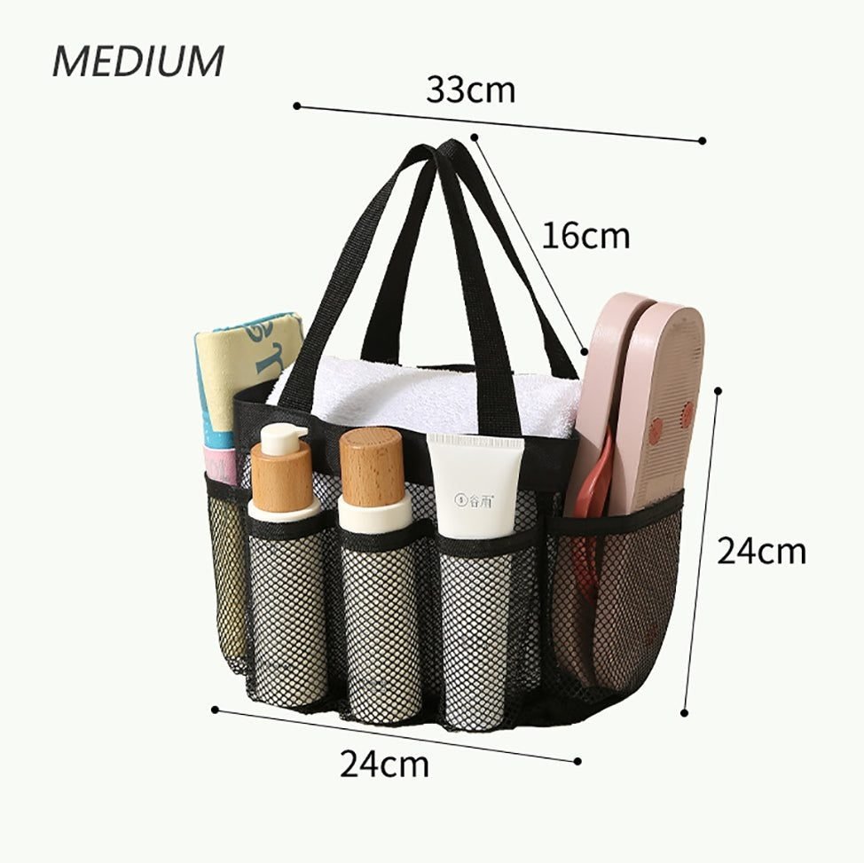 Beach Bag Mesh Large Capacity Multi-pocket - Medium