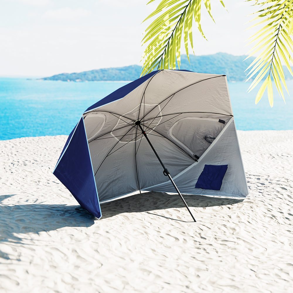 Beach Tent Outdoor Beach Umbrella Sun Canopy