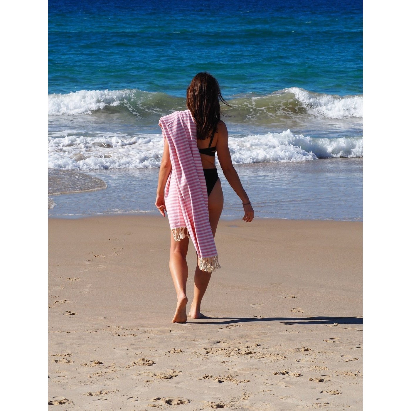 Beach Towel Portsea Deluxe Turkish Cotton - Blush