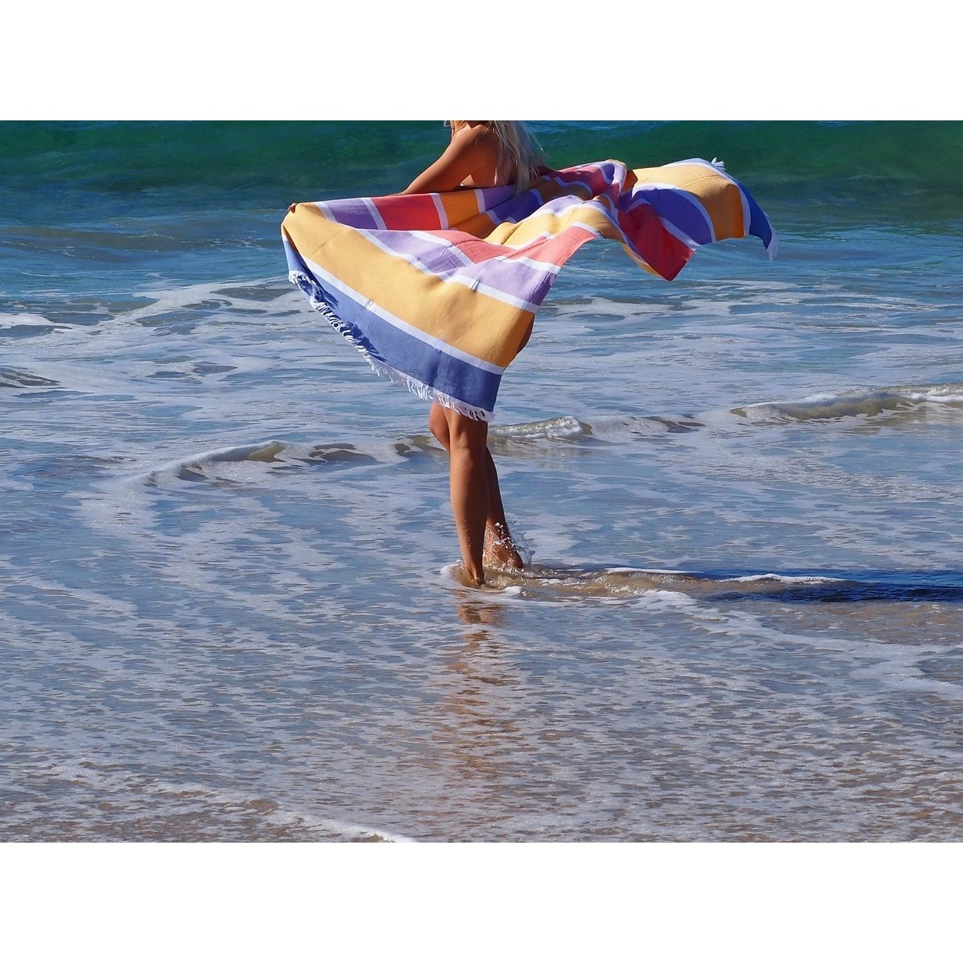 Beach Towel Sorrento Luxury Turkish Cotton - Summer