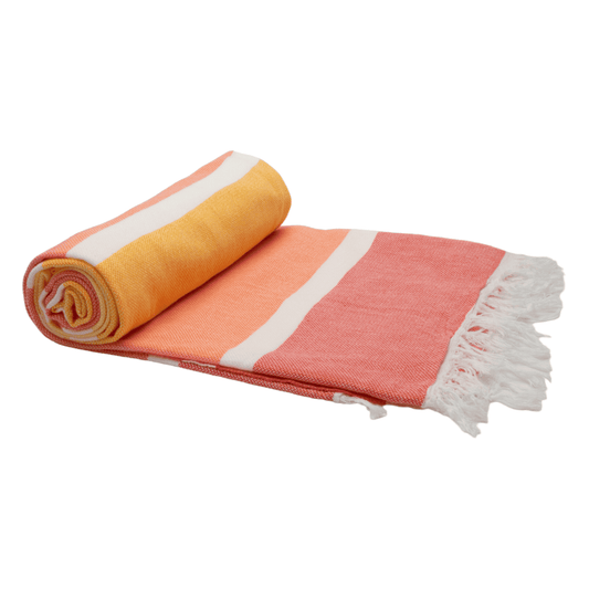 Beach Towel Sorrento Luxury Turkish Cotton - Sunshine