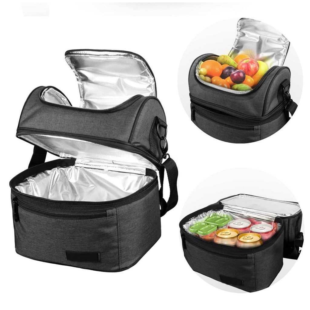 Cooler Bag Insulated Lunch Bag 2 Layer - Individual Size